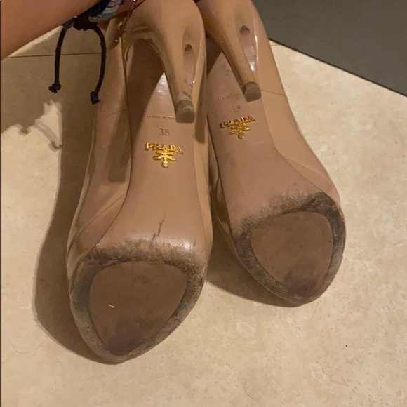Prada shoes size 8 -with box no duster - Picture 2 of 6